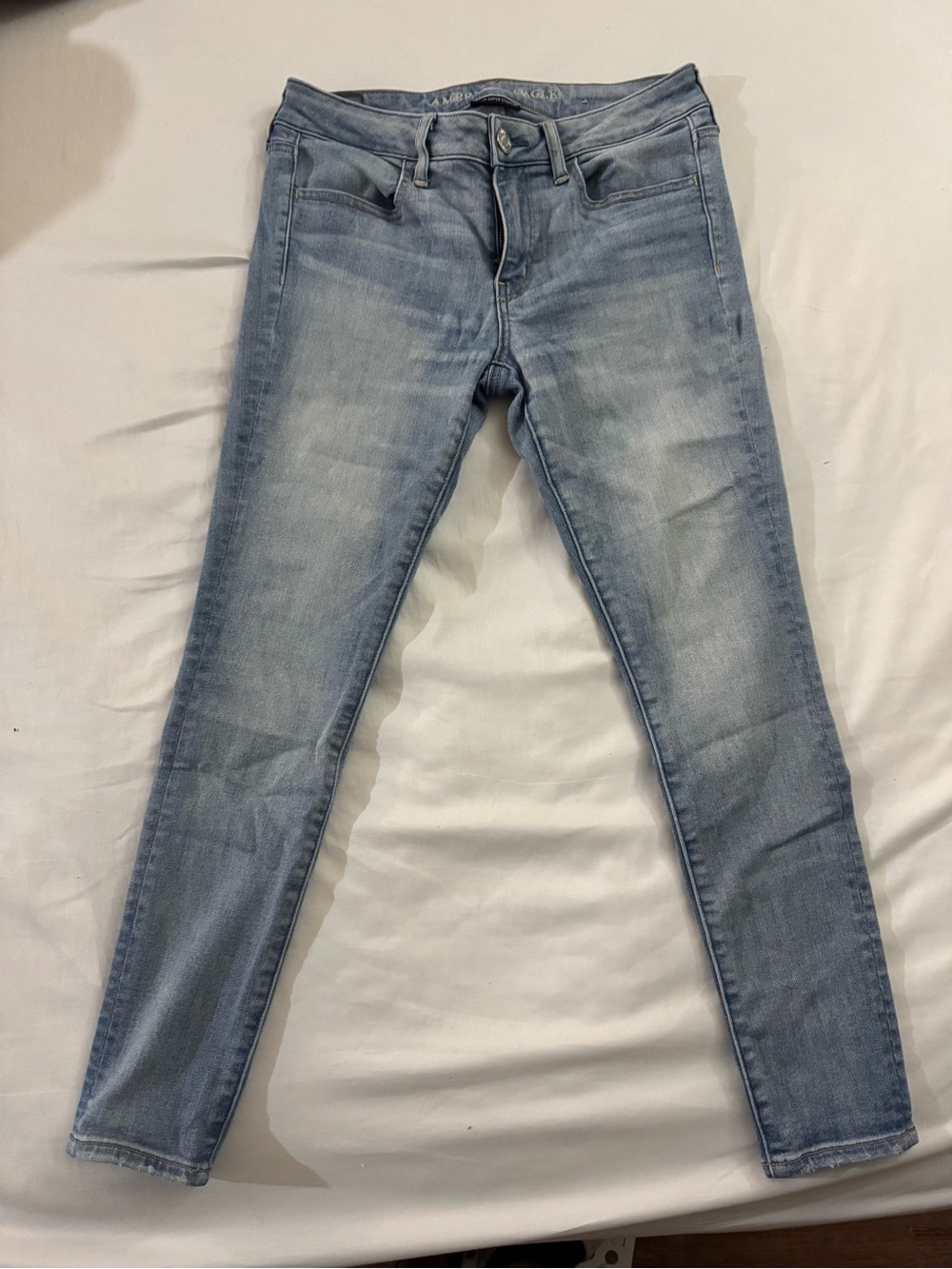 American Eagle Outfitters Light Blue Skinny Jeans